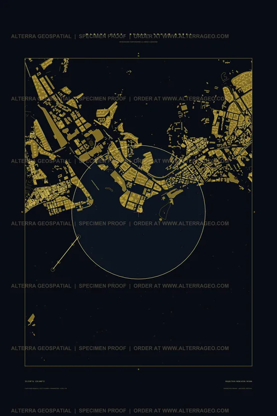 Marine City Specimen • Obsidian Gold
